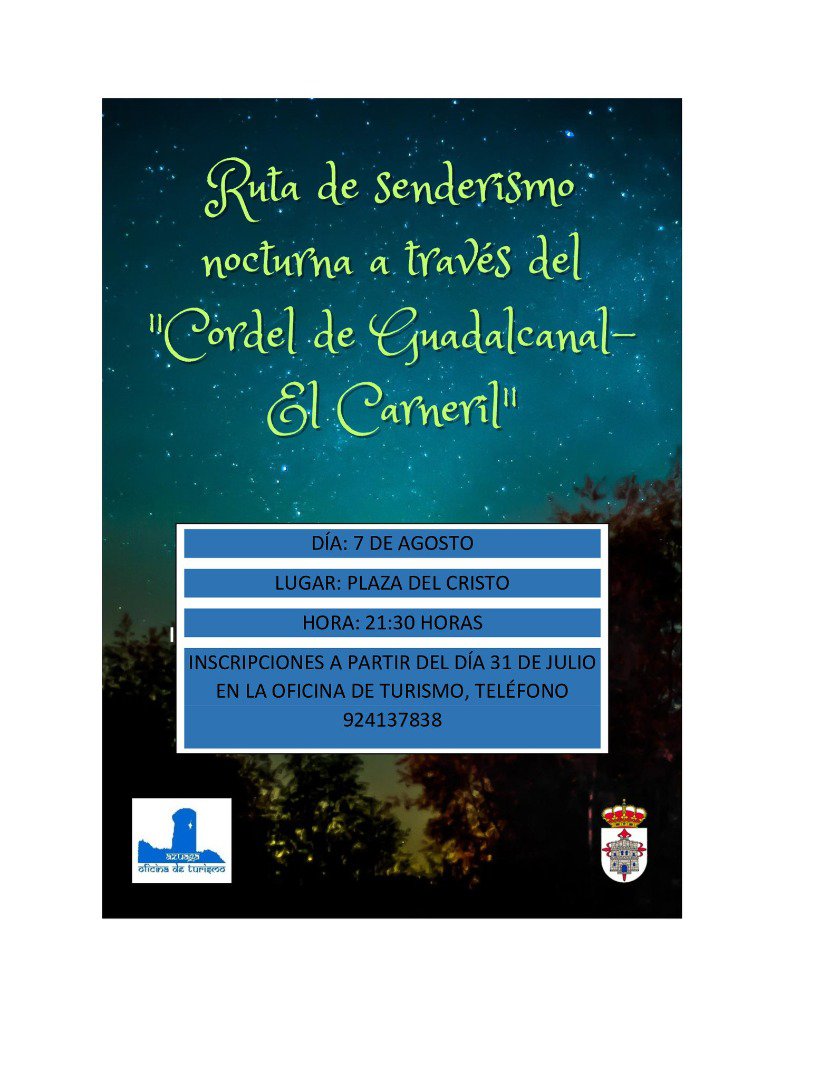 Ruta de Senderismo Nocturna en Azuaga