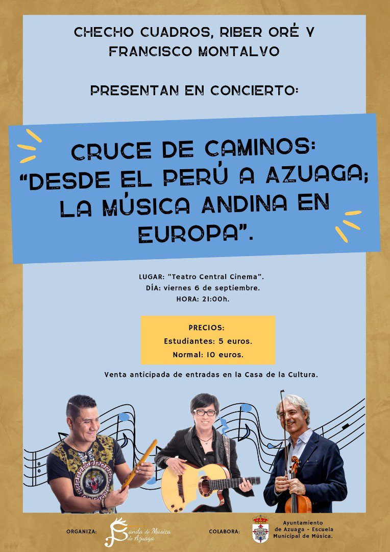 Desde el Perú a Azuaga. La Música Andina en Europa
