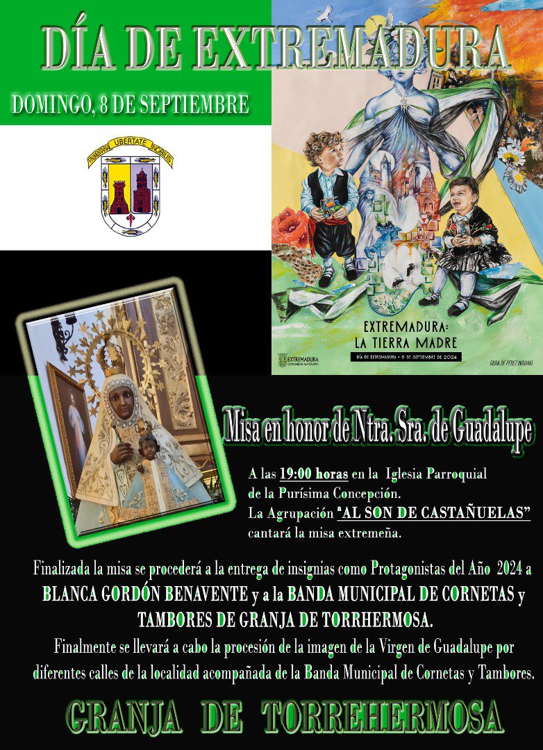 Celebración del Día de Extremadura en Granja de Torrehermosa