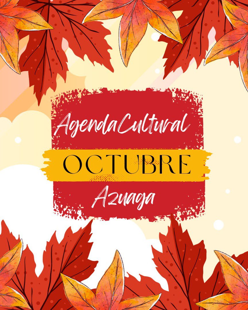 Agenda cultural de octubre en Azuaga