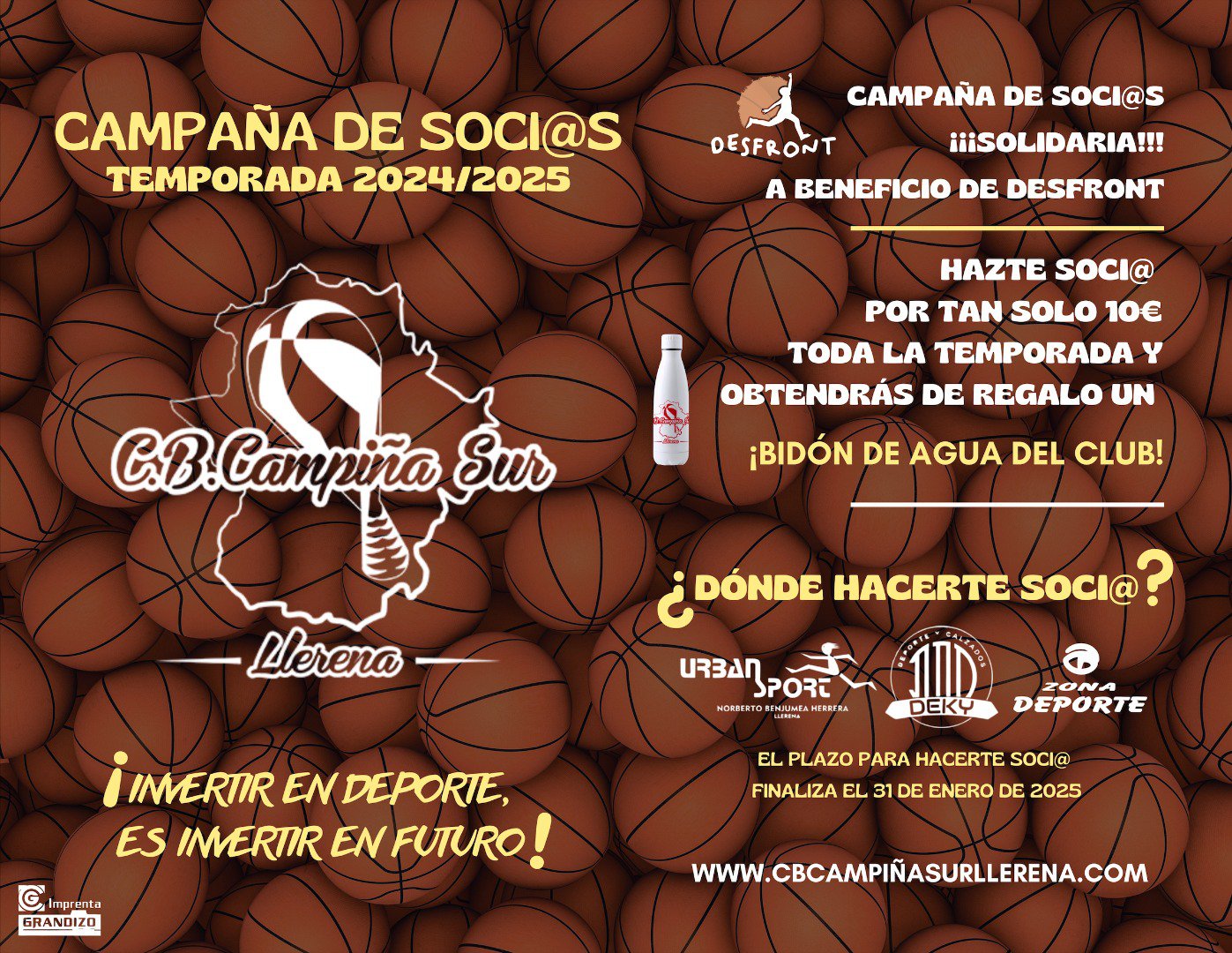 C.B. Campiña Sur de Llerena, abierta Campaña de Socios 