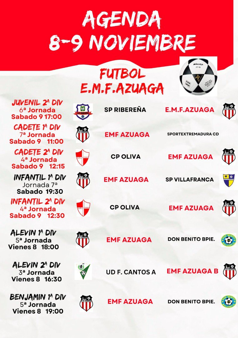 Intensa Jornada Deportiva en Azuaga