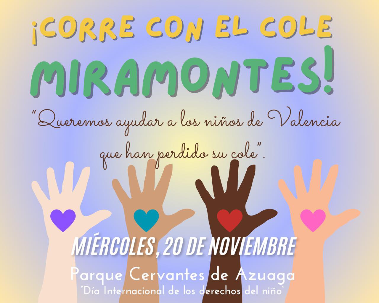 ¡Corre con el cole Miramontes! 