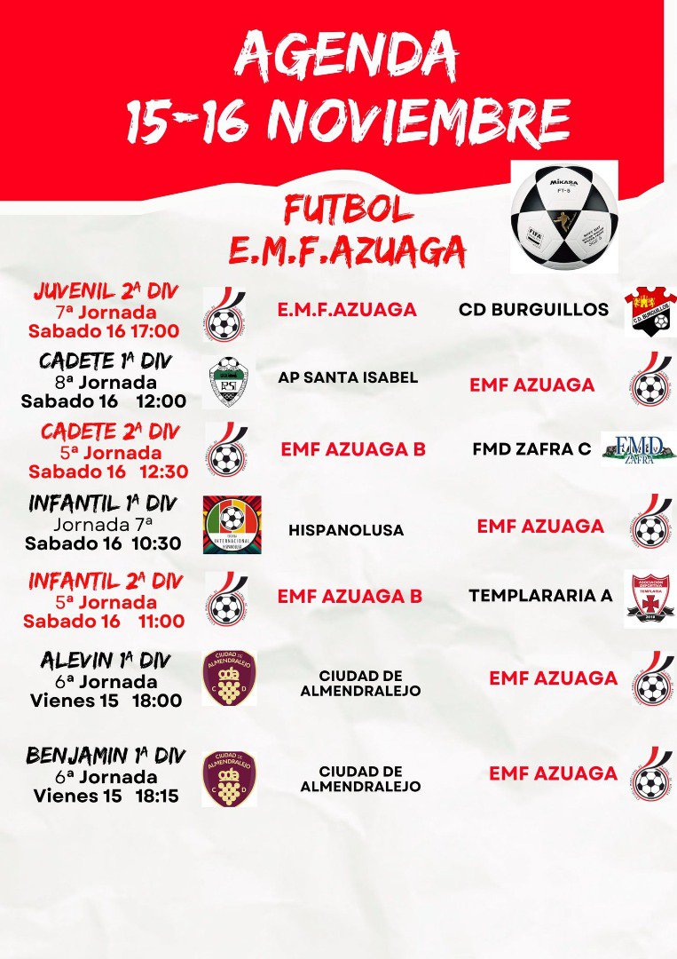 Fin de Semana Deportivo en Azuaga: Fútbol, Baloncesto y Balonmano 