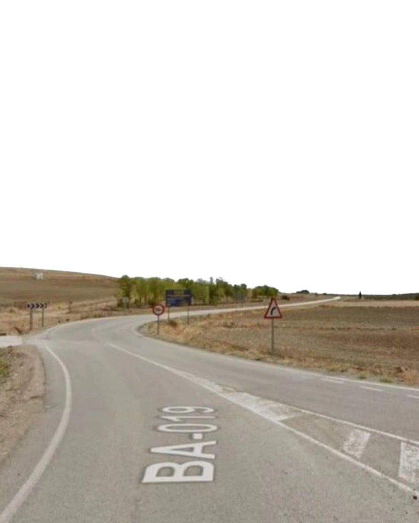 Corte temporal de la carretera BA-019 entre Azuaga y Maguilla por obras de mejora