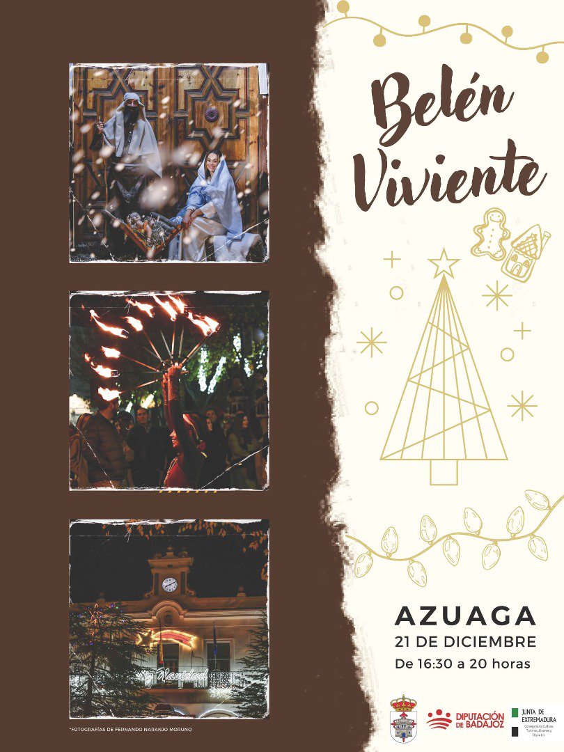 El Belén Viviente de Azuaga: una cita obligatoria el 21 de diciembre