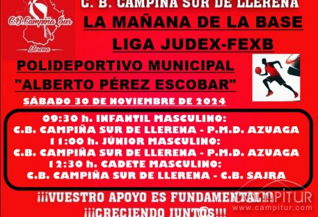 Agenda fin de semana C.B. Campiña Sur de Llerena 