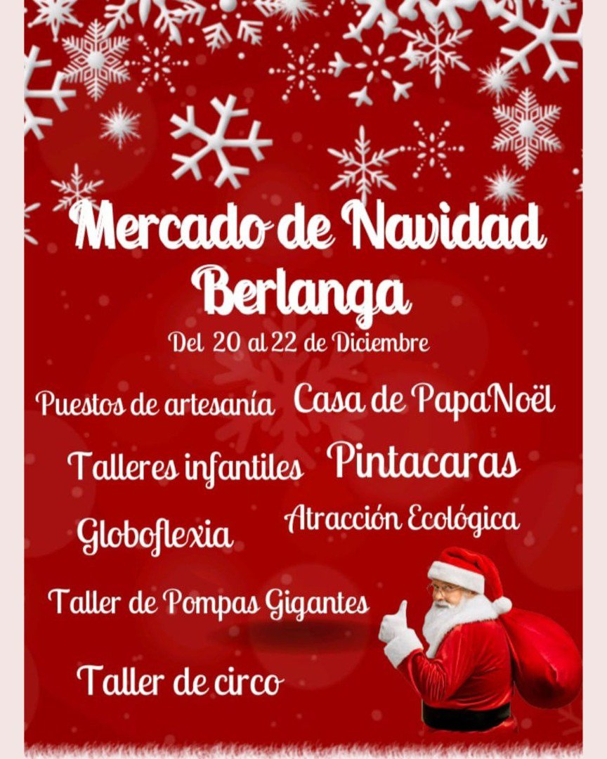 Berlanga se prepara para recibir la magia de la Navidad con su Mercadillo Navideño  