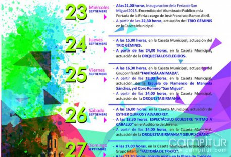 Feria de San Miguel 2015 de Llerena 
