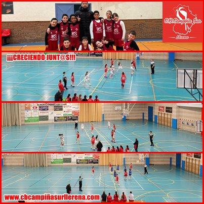 C.B. Campiña Sur de Llerena, resultados fin de semana 