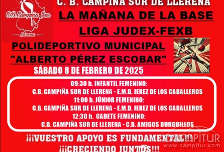 Agenda fin de semana C.B. Campiña Sur de Llerena 