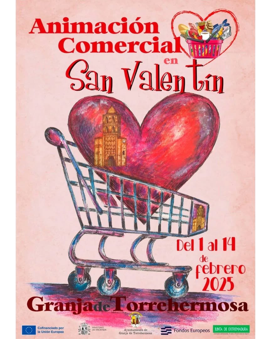 Este San Valentín, enamórate del comercio local en Granja de Torrehermosa