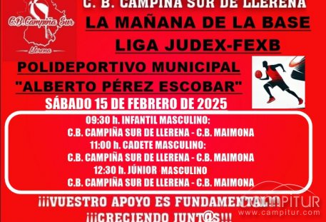 Agenda fin de semana C.B. Campiña Sur de Llerena 