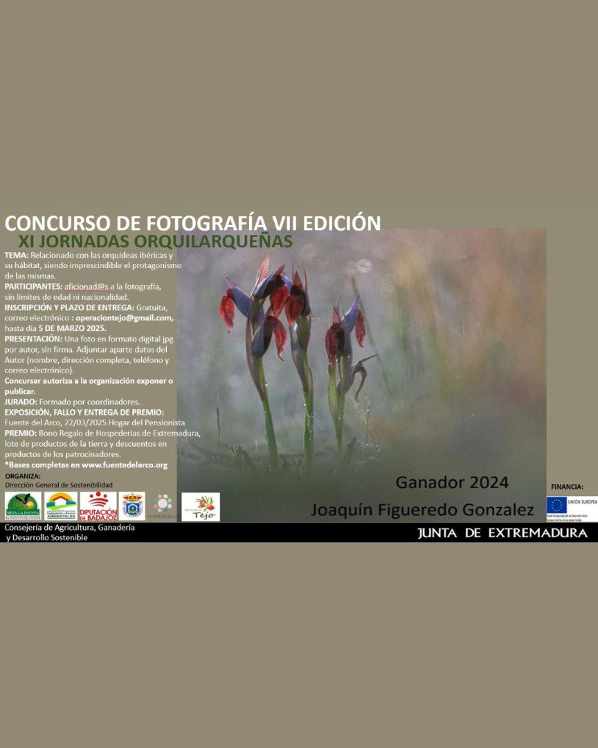 Abierta la convocatoria para el VII Concurso de Fotografía de las XI Jornadas Orquilarqueñas 