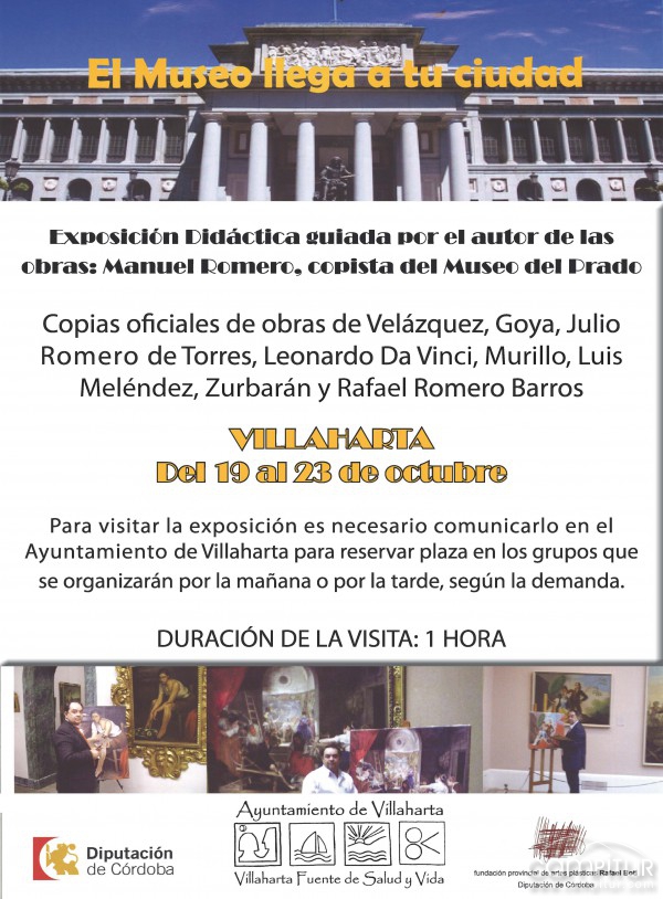 “El Museo llega a tu ciudad”, llega a Villaharta 