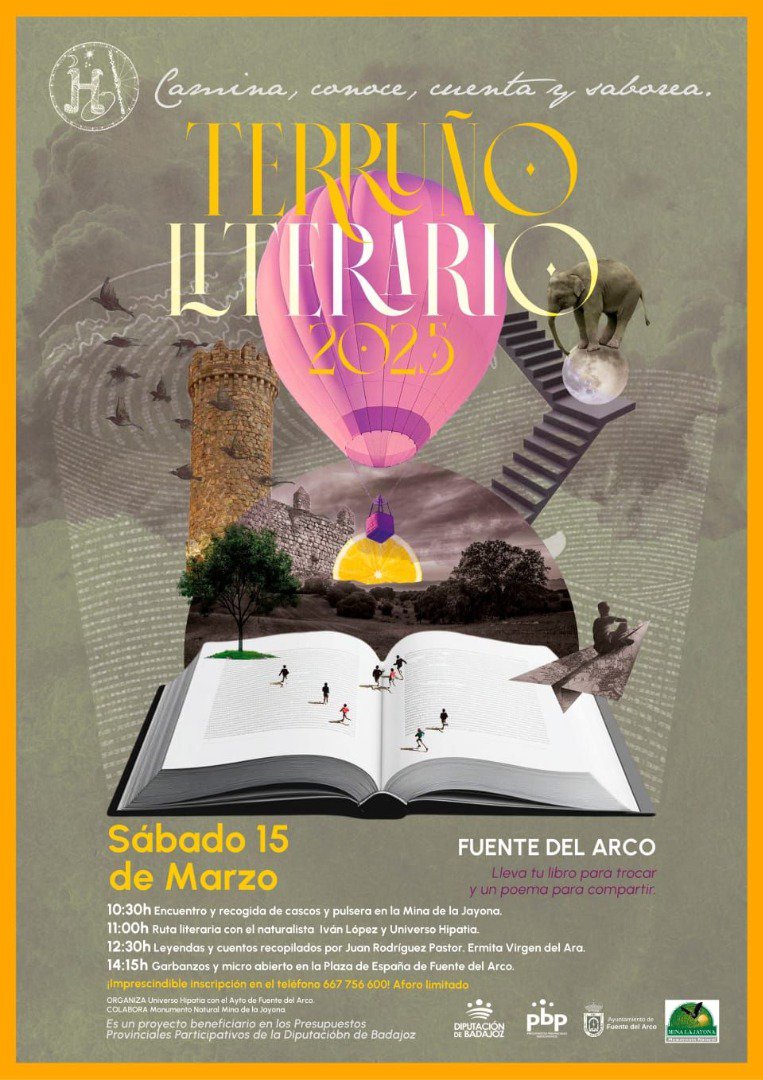 Fuente del Arco acoge el evento ‘Terruño Literario 2025’ para fusionar naturaleza y literatura  
