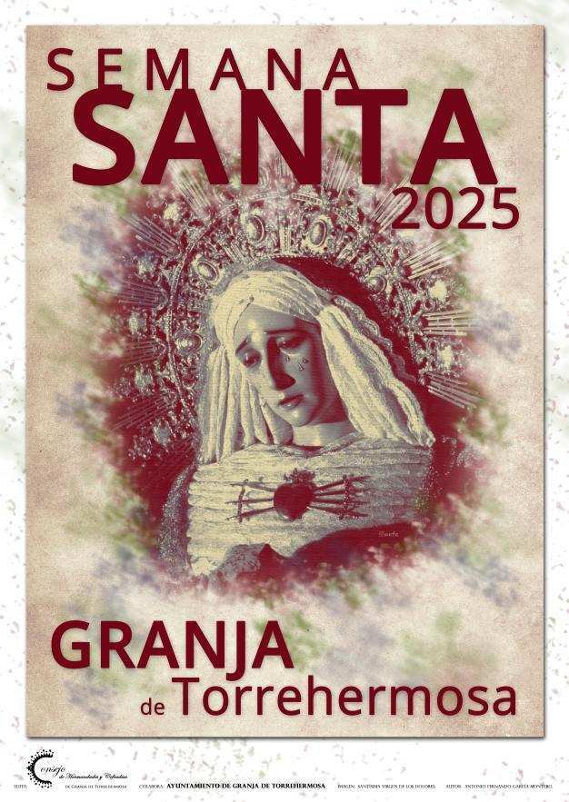 Granja de Torrehermosa presenta el programa completo de la Semana Santa 2025