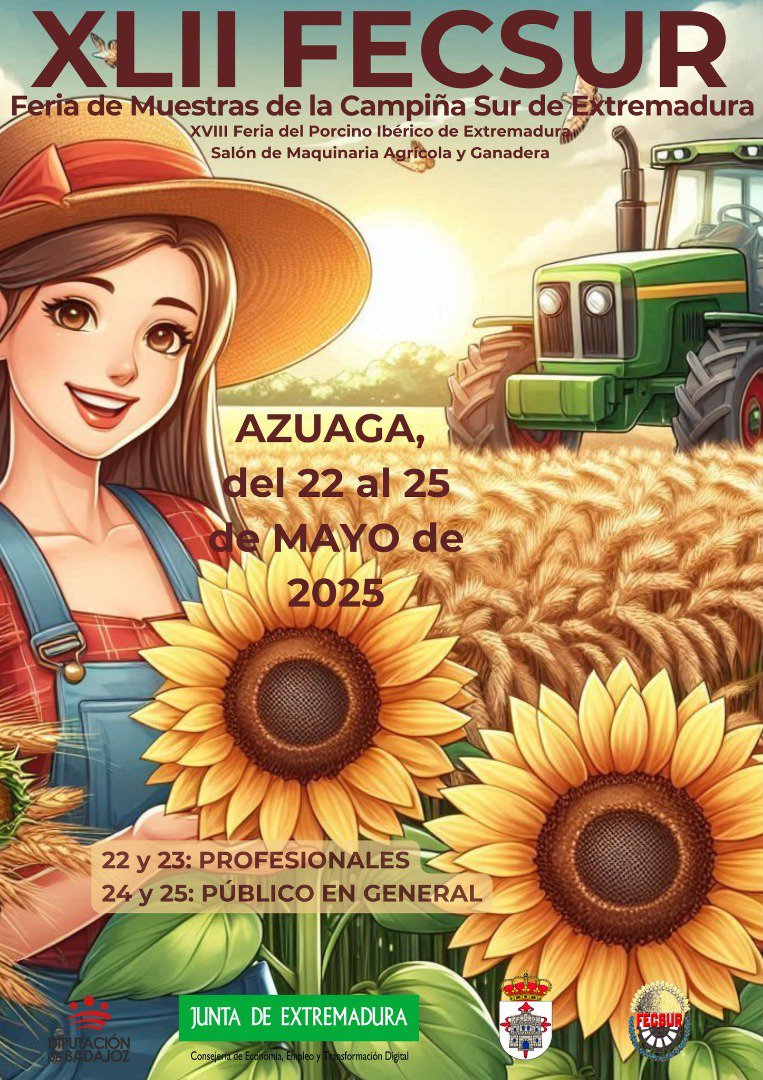 Azuaga acoge una nueva edición de FECSUR: tradición, innovación y compromiso con el campo extremeño