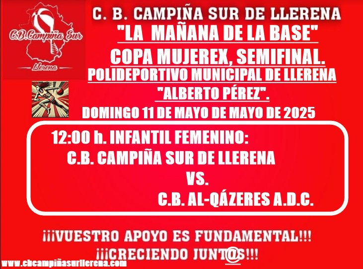 Agenda fin de semana C.B. Campiña Sur de Llerena 