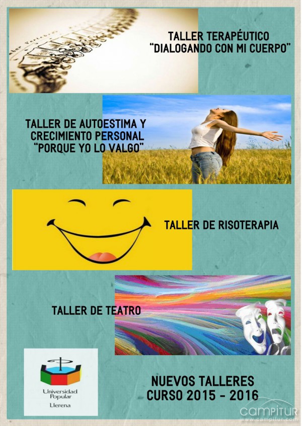 Nuevos Talleres de la Universidad Popular de Llerena 