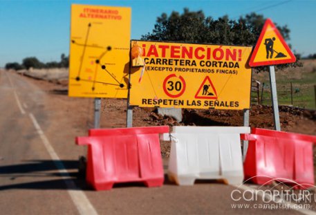 Cerrada al tráfico durante 3 meses más la carretera BA-159 