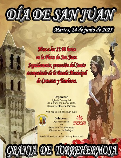 Granja de Torrehermosa se prepara para celebrar el Día de San Juan 