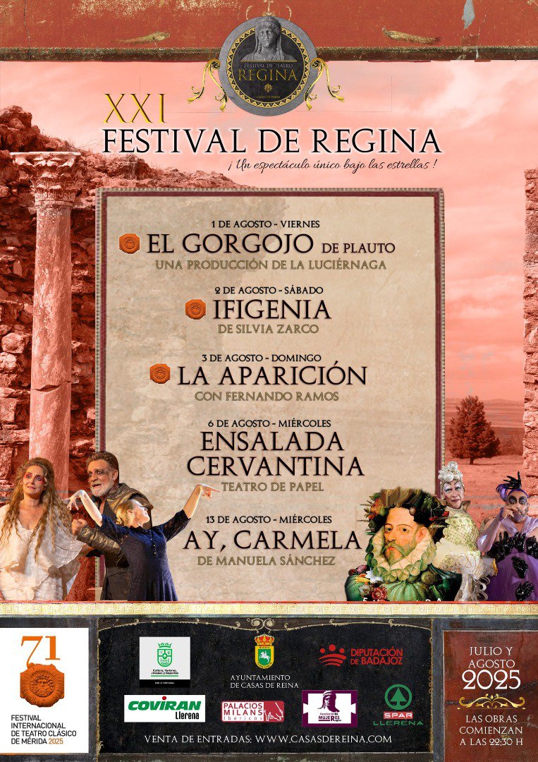 Casas de Reina vuelve a convertirse este verano en epicentro cultural 
