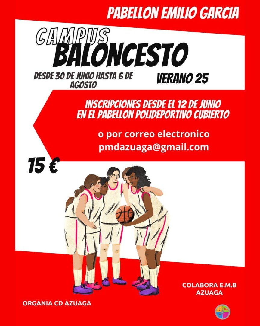 ¡Vuelven los Campus Deportivos de Verano en Azuaga!