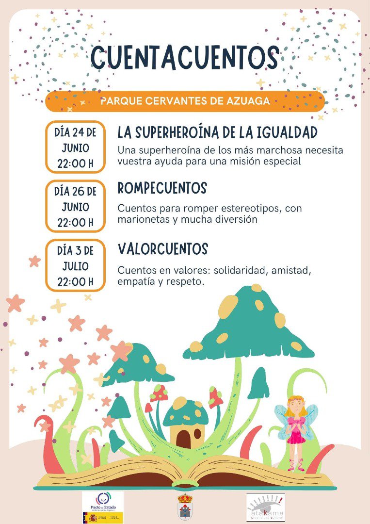 Cuentacuentos en el Parque Cervantes para llenar de magia las vacaciones escolares