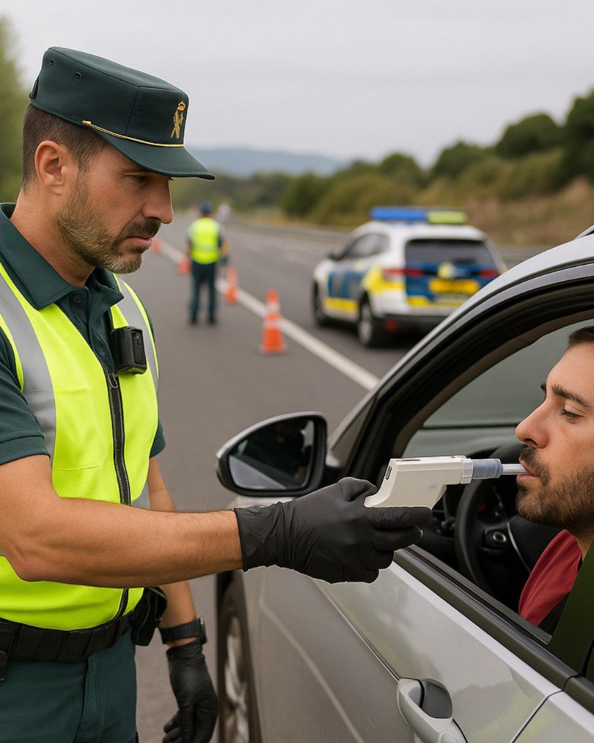 Nueva campaña intensiva de la DGT para detectar alcohol y drogas al volante