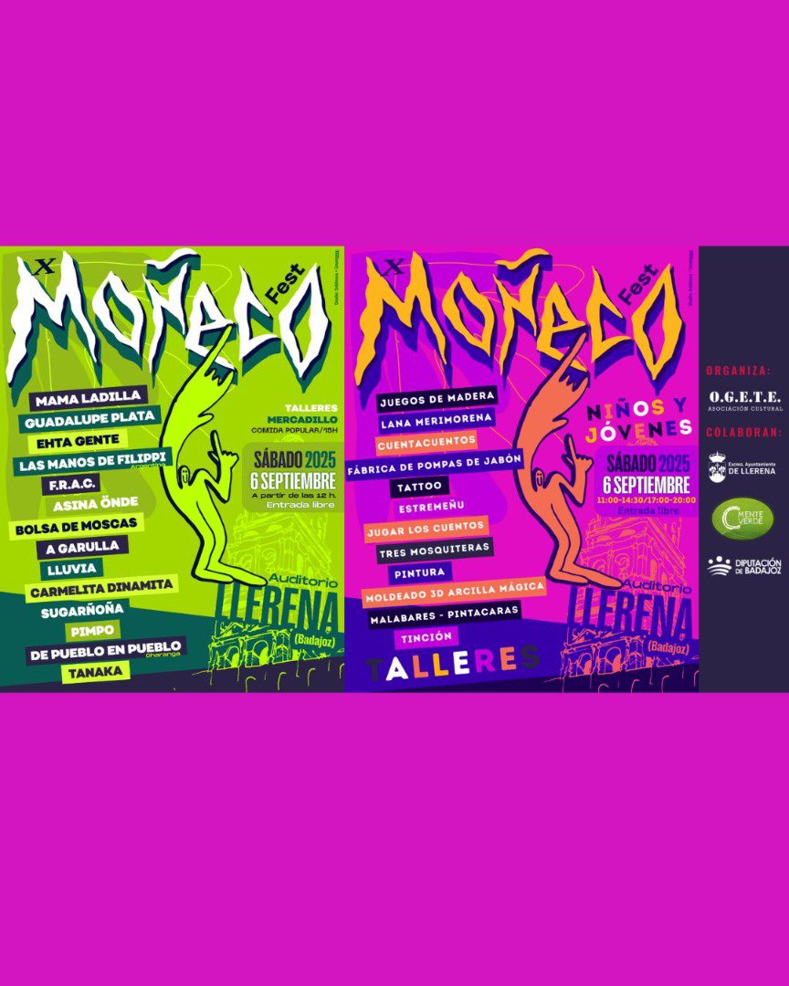 Llerena se prepara para vivir el Moñeco Fest X