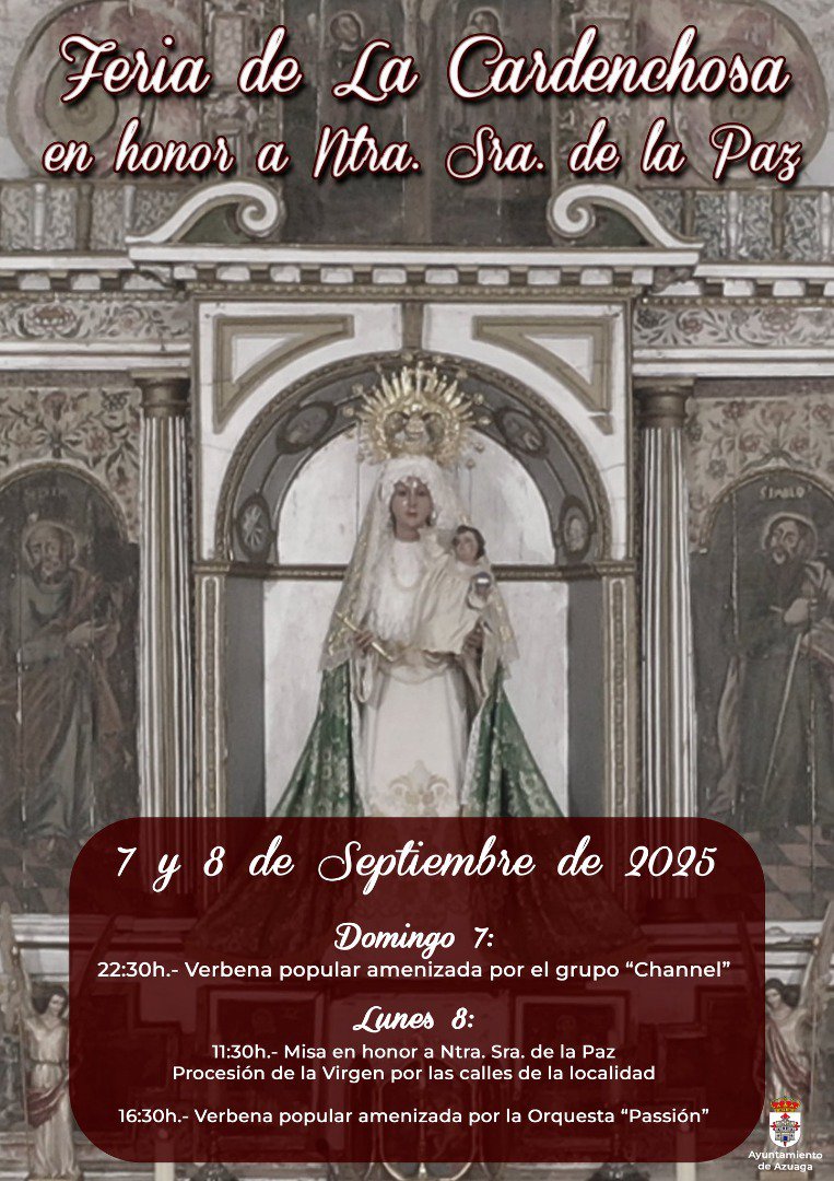 Feria de La Cardenchosa en honor a Ntra. Sra. de la Paz