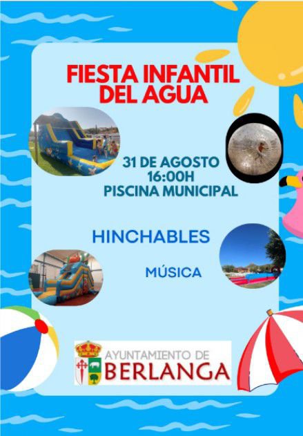 Berlanga celebra una gran Fiesta Infantil del Agua