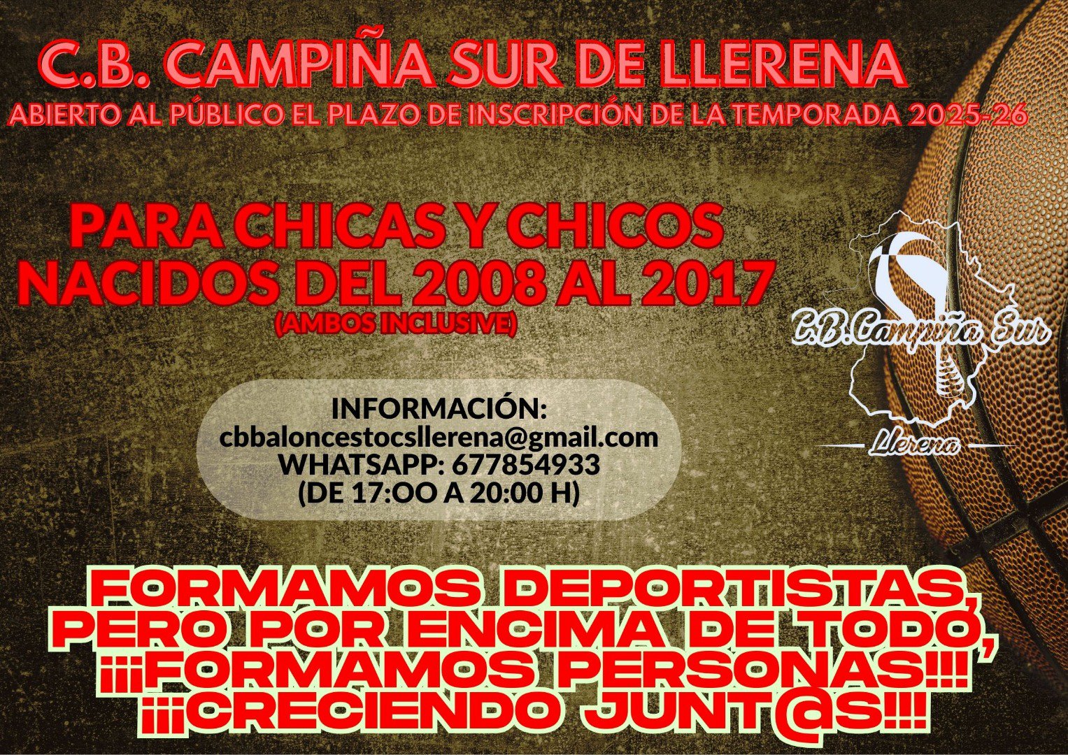 C.B. Campiña Sur de Llerena – Temporada 2025/26