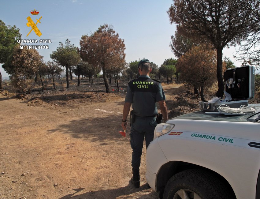 Vecino de Azuaga investigado por provocar varios incendios forestales