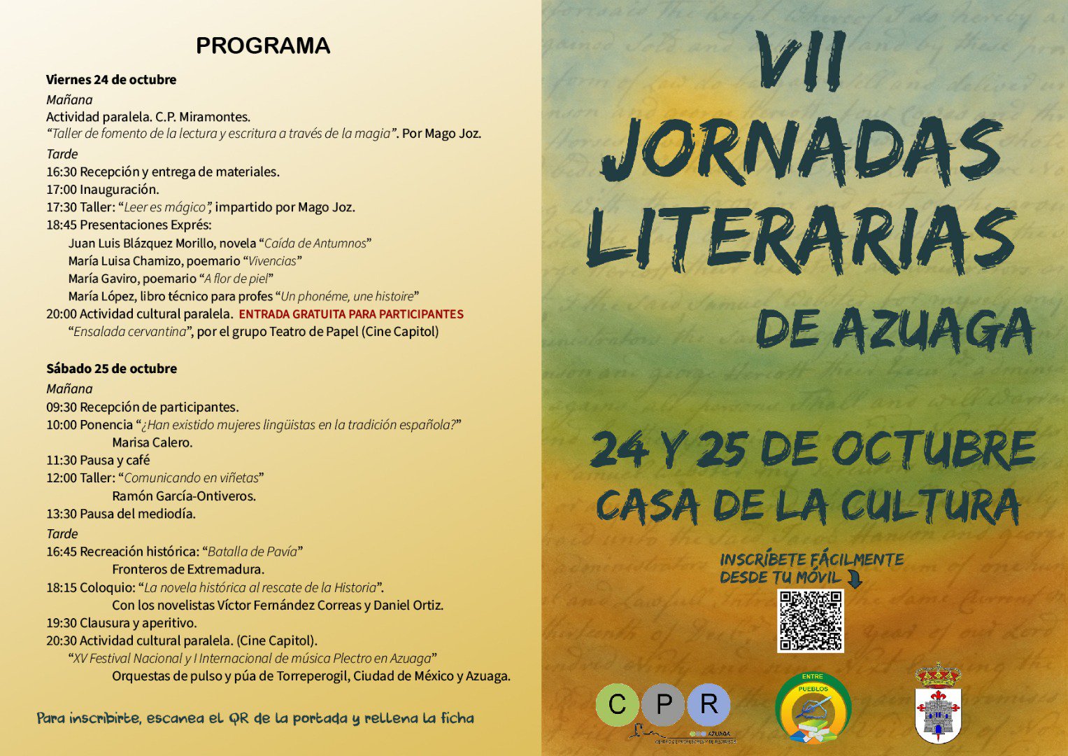 VII Jornadas Literarias de Azuaga