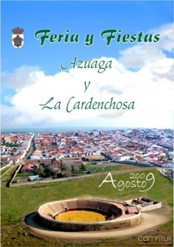 Programación Feria y Fiestas de agosto en Azuaga 2009 