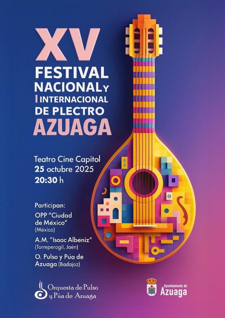 Azuaga acoge una nueva edición del Festival Nacional e Internacional de Música de Plectro