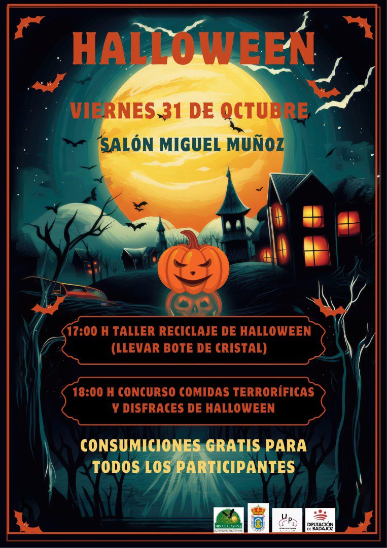 Fuente del Arco celebra Halloween con talleres, concursos y diversión para todas las edades