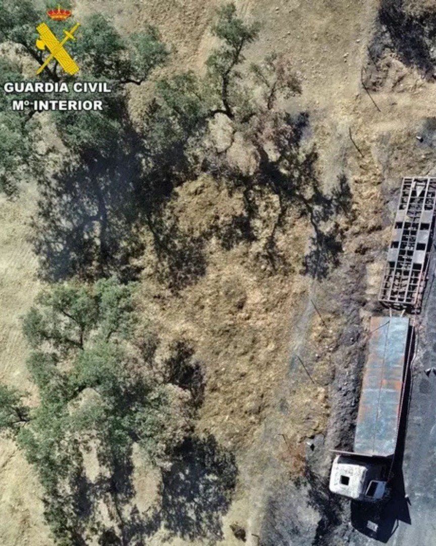 La Guardia Civil aclara las causas del gran incendio que arrasó 5.900 hectáreas en la Campiña Sur