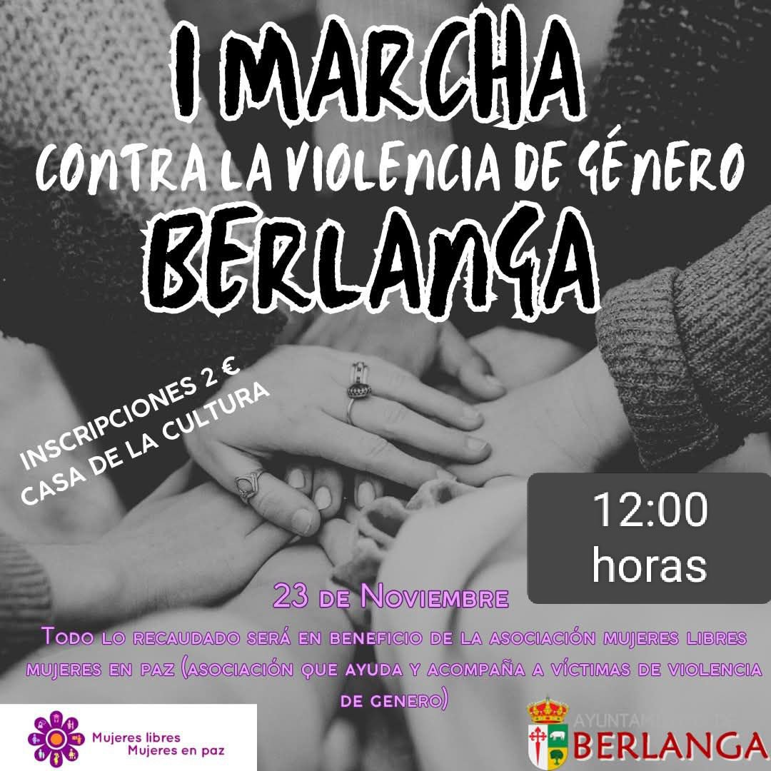 Berlanga organiza su I Marcha contra la Violencia de Género este 23 de noviembre