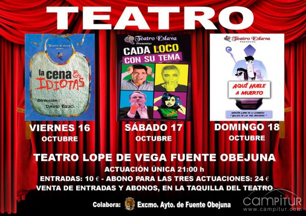Fin de semana de teatro en Fuente Obejuna 