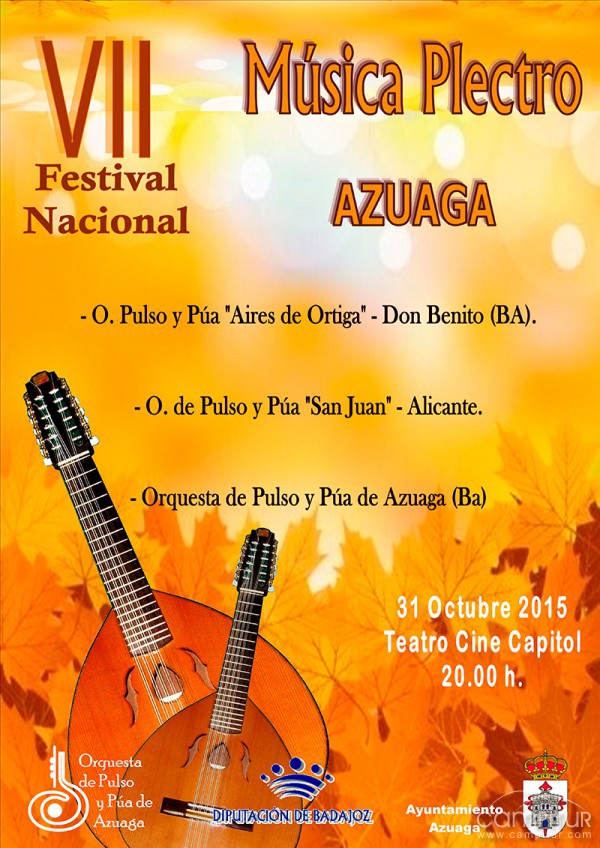 VII Festival Nacional de Música Plectro en Azuaga
