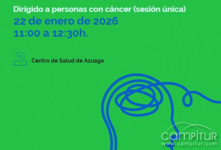 La AECC organiza en Azuaga una sesión para ayudar a afrontar la incertidumbre durante el cáncer