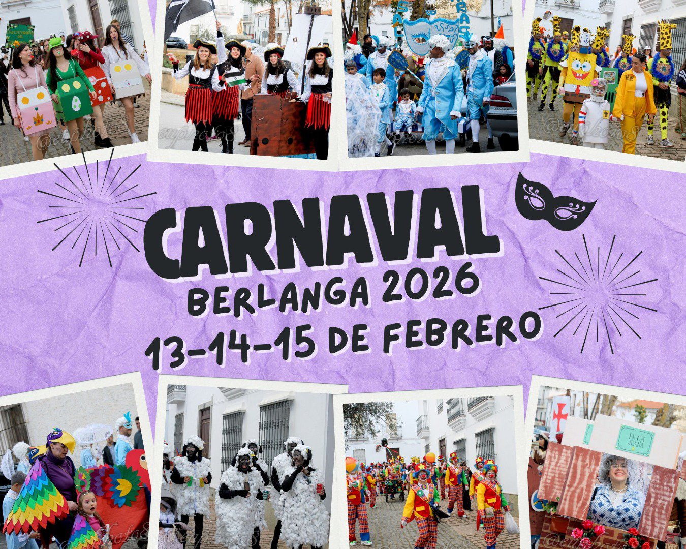 Berlanga calienta motores para el Carnaval 2026: tres días de fiesta, música y tradición