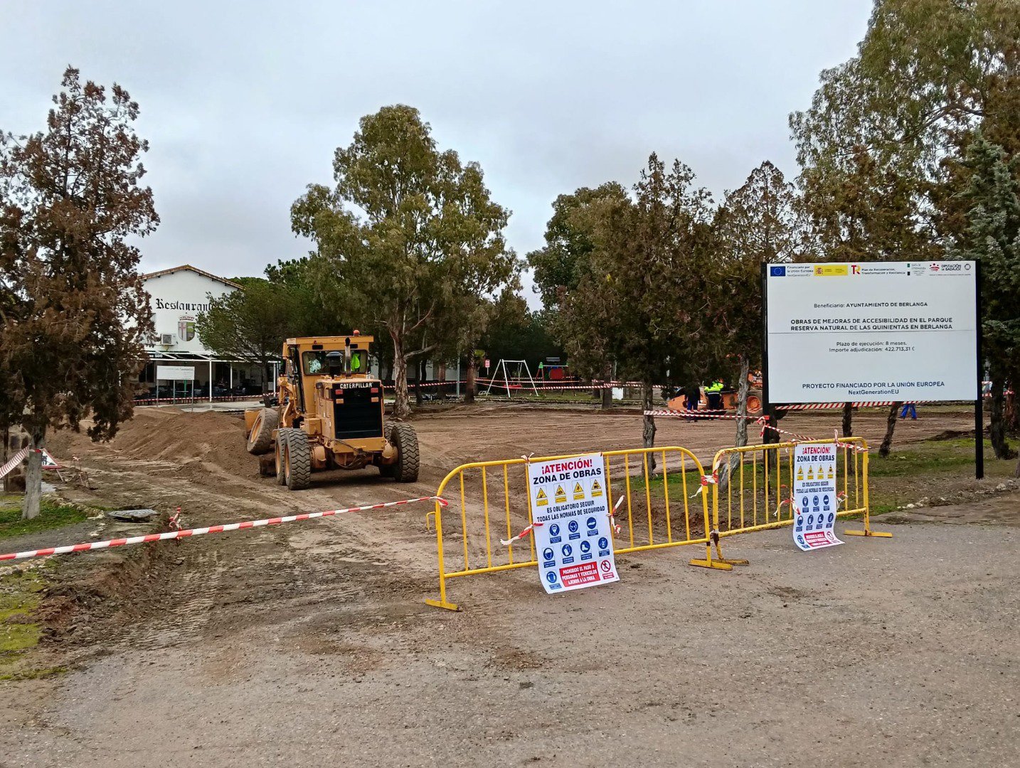 Comienzan las obras para mejorar la accesibilidad en la Reserva Natural de Las Quinientas