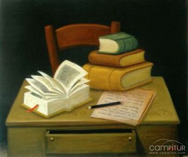 Antonio Gómez visita el Taller Literario de Llerena