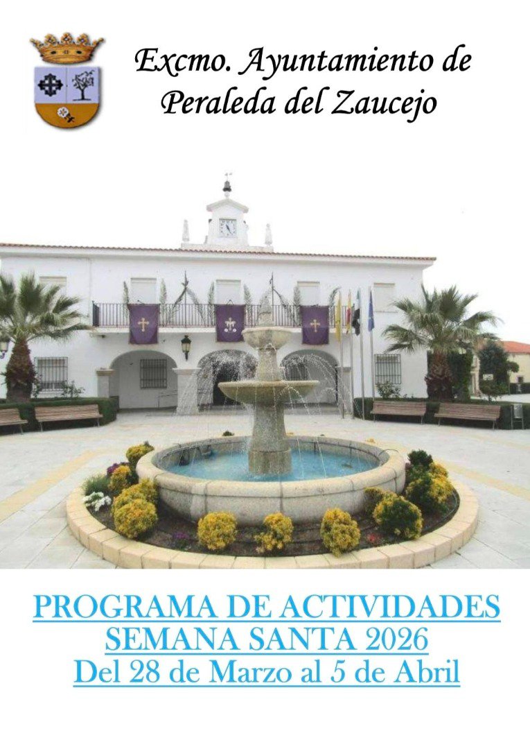 Peraleda del Zaucejo presenta su programa de Semana Santa cargado de actividades 