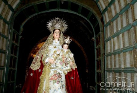 La virgen del Ara vuelve a su Ermita 