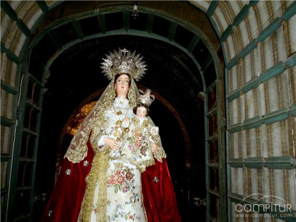 La virgen del Ara vuelve a su Ermita 